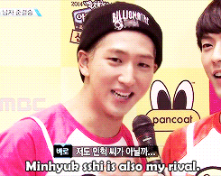 iljaes:  after the 60m race, they were asked if they were rivals (/^▽^)/ 