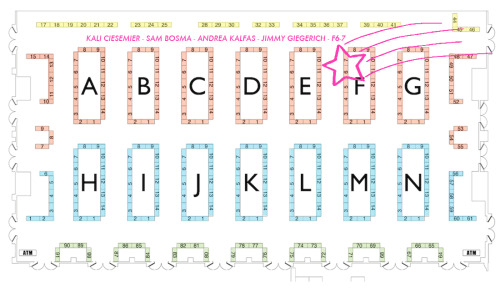 SPX! I&rsquo;ll be there!!! With my cool pals!! I&rsquo;m at tables F6-7 with Sam Bosma, Andrea Kalf