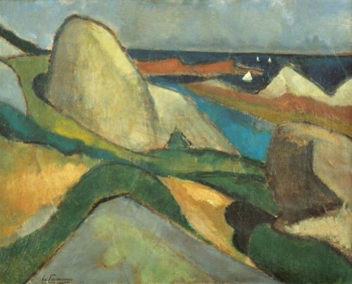 artist-henrilf: Ploumanac'h, 1908, Henri Le Fauconnier