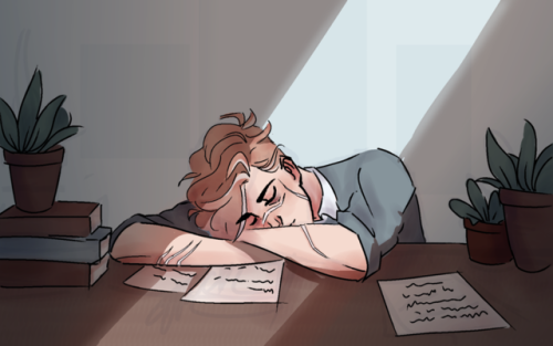 ghostember: hurGH have a sleepy remus