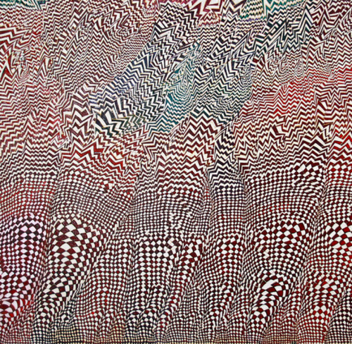 thirstyear:  Saatchi Online Artist: sara willett; Oil, 2012, Painting “Razzle Dazzle”