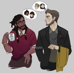 doodlesfromthebird:    Two cool, casual-formal