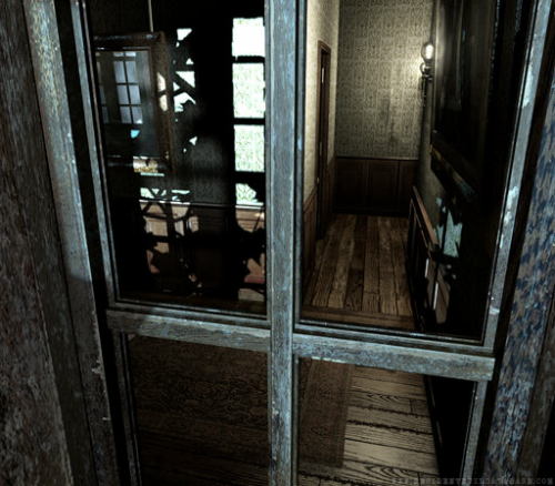 Resident Evil REmake pre-rendered backgrounds