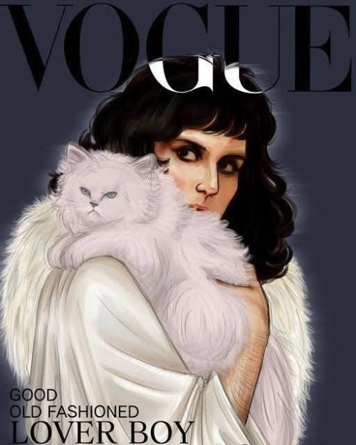 Freddie On The Cover Of Vogue! 👑
