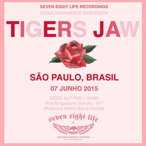We are very excited to announce that we will be playing in Brazil for the first time ever with a sho