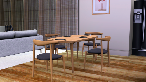 Alderon Dining. ( An early release set )Details:Dining Table (1 swatch)Dining chair ( 6 swatches)Din