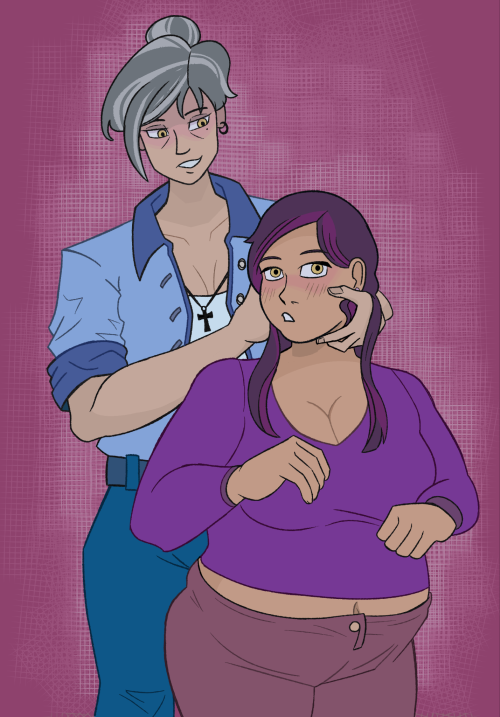 Just A Woman And A Younger Girl She Bagged At The Bar (with Suspiciously Similar Eye Color...)