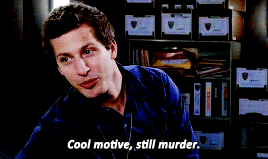 spidermah:get to know me meme: [4/5] tv shows ✦ brooklyn nine-nine↳ The doctor said all my bleeding 