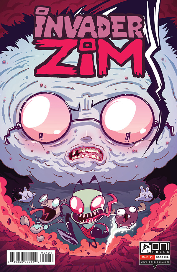 SDCC 2015 EXCLUSIVE ONI PRESS INVADER ZIM #1 VARIANT COVER! SDCC 2015 EXCLUSIVE ONI PRESS INVADER ZIM #1 VARIANT COVER!