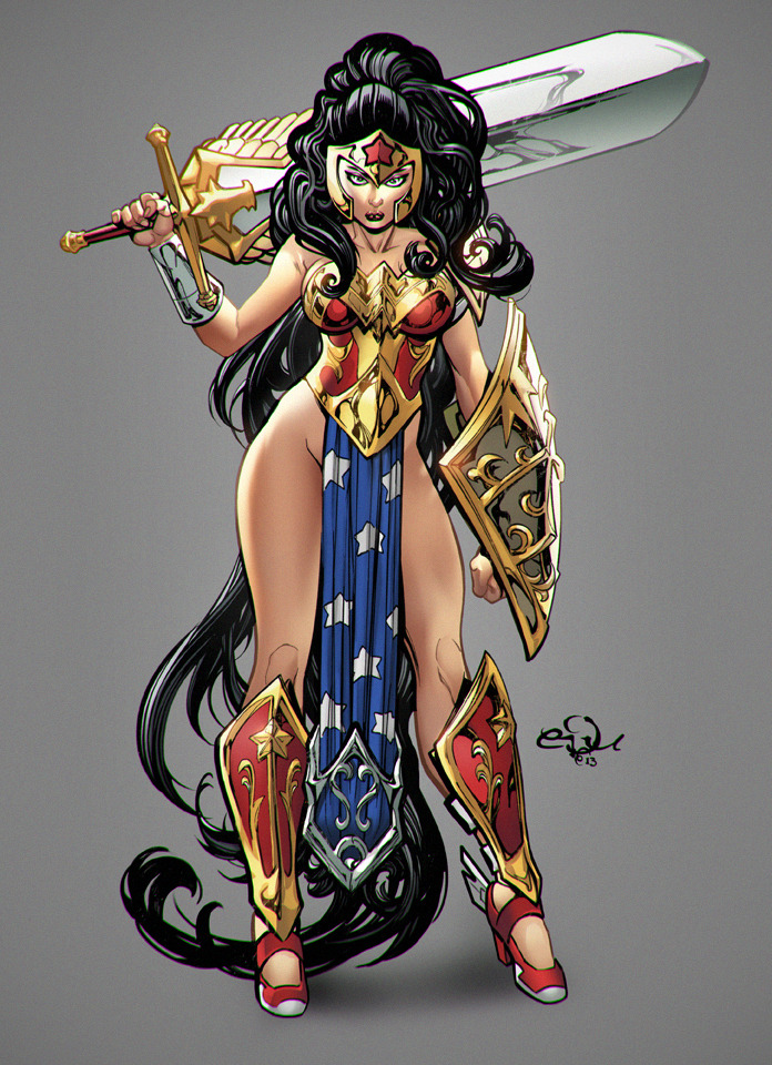detective-comics:  Wonder Woman | deffectx 