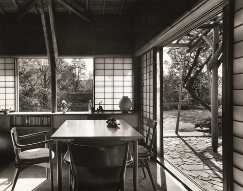 ANTONIN RAYMOND, The Raymond House and Studio, Azabu, Tokyo, Japan, 1951. Image courtesy Koichi Kita