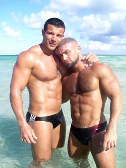 speedobomb:  Muscle friends 