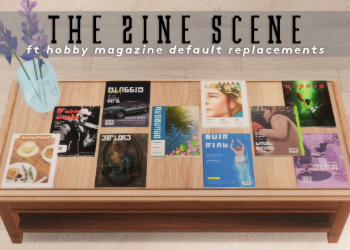 diwasims:THE 2INE SCENE sequel to my base game magazine defaults. when i started making these, i jus