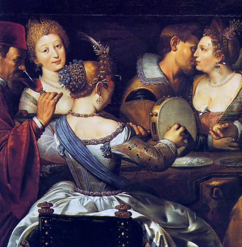 Five senses by Ludovicus Finson (Flemish, c. 1580-1617) 