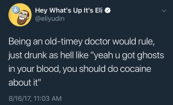 sarahthecoat:  justanotherone16:   indifen:   BUT WAIT, THERE’S MORE: Keep reading   This is that weird abstract millennial humour that we all laugh at and older generations squint at shouting “I don’t understand the joke!! I think I’ve missed