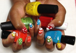 nailsyall:  Mario mushrooms 