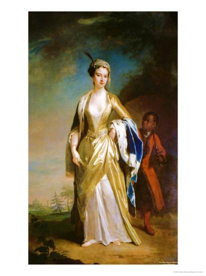 Lady Mary Wortley Montagu, wife of the ambassador to Constantinople, early 18th century.Lady Mary is