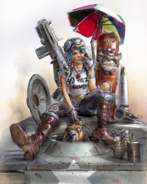 zombiearkham:  gregstaplesart  Hello? Hello? Is anyone there?