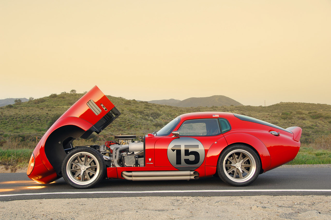 motorsportretro:  The Shelby Cobra Daytona Coupe Le Mans Edition.  Visit us today