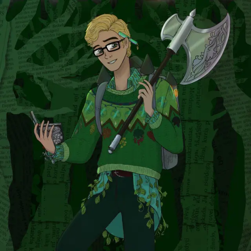 It's Time To Post My EAH Characters! Odin Grinn — The Son Of The Green Knight. (+ His Younger Brother