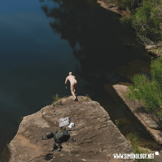 Jump! Follow on Instagram: @simonology.nudes