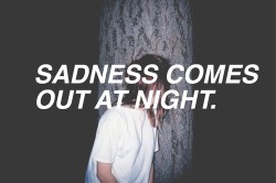 letsgobackontime:Image via We Heart It http://weheartit.com/s/EmLKT4ZM #feelings #night #out #sad #sadness