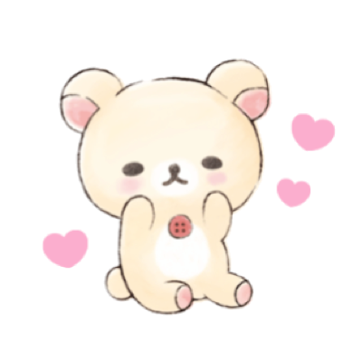 Rilakkuma:Korilakkuma Happy Ice Cream Stickers