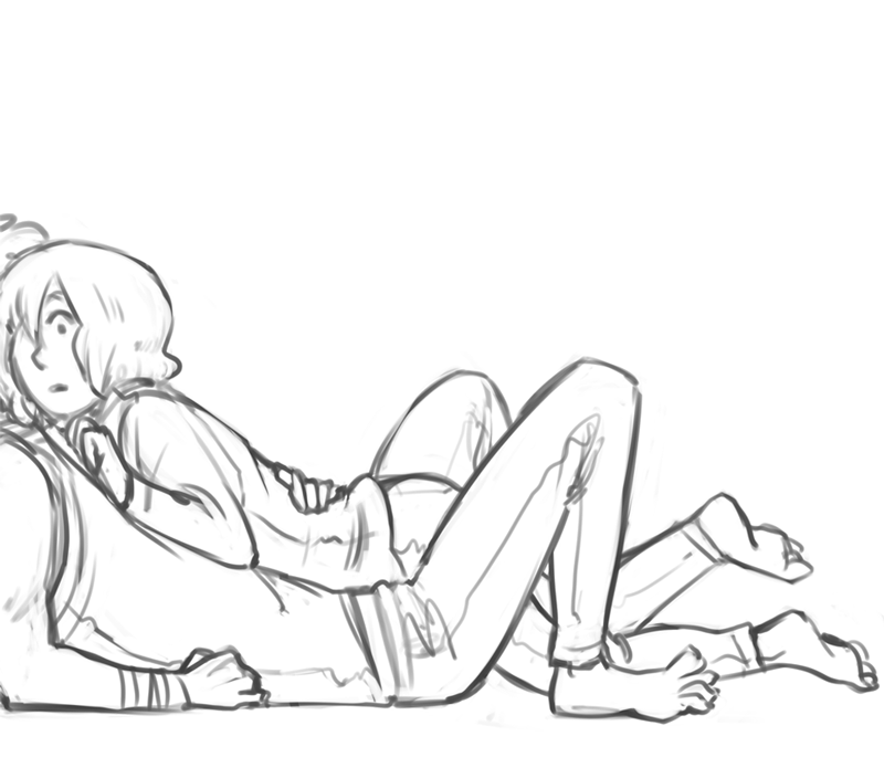 geolu:  Jearmin napping together after a particularly tough mission! 