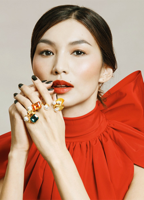 flawlessbeautyqueens:Gemma Chan photographed by Paola Kudacki for Allure (April 2019)