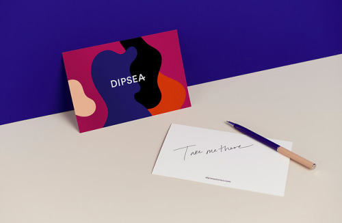 Dipsea brand identity &amp; web design by Elena Miska and Victoria Herrera