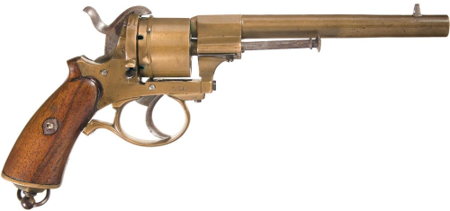 Rare Confederate Made Civil War Revolver, 9mm pinfire,Made in a small workshop in the south, this Co