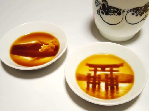 Soy sauce art dishes by Re De Stu