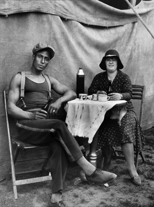 August Sander. Circus worker. 1926-1932