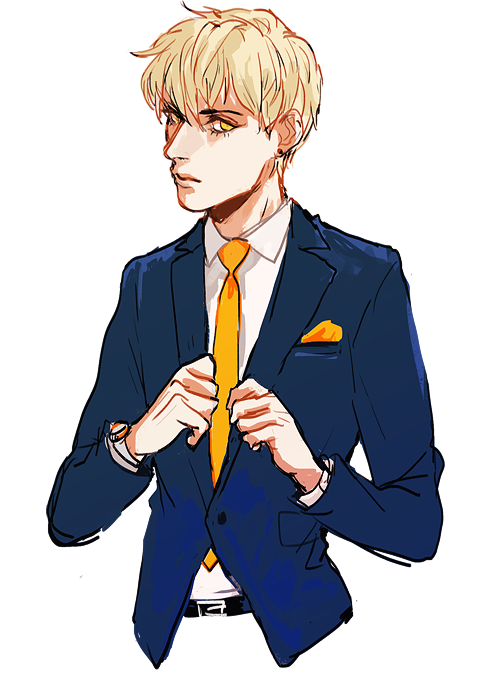 raaah i need to work on drawing suits