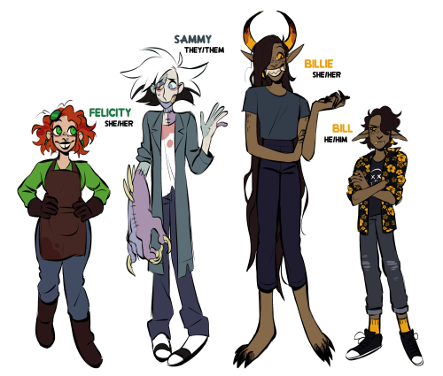 officialspec:here it is!! the full lineup for angel’s peak, the ocverse me and @ironicmemeing-art ha