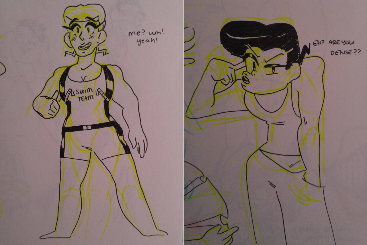 1shimaru:  i think these are my first drawings of josuke, i still don’t know how