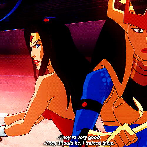 mari-mccabes:Wonder Woman + Big Barda ♥