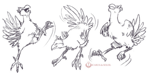 icarus-doodles: The dancing chocobos always porn pictures