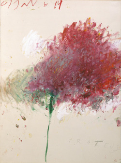ifraangelico:  Proteus, Cy Twombly, synthetic