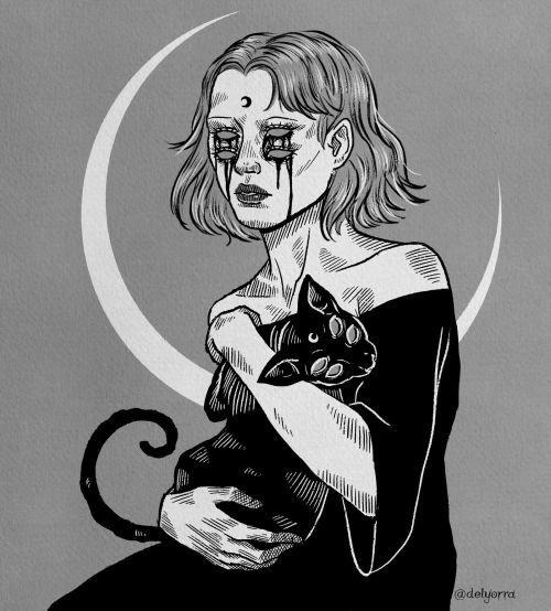 Obscutober Illustrations By Delyorra 