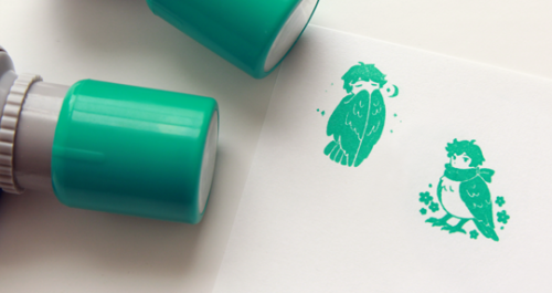 driftwoodwolf:Surprise, I made some self-inking stamps! Here are all the original designs, featuring