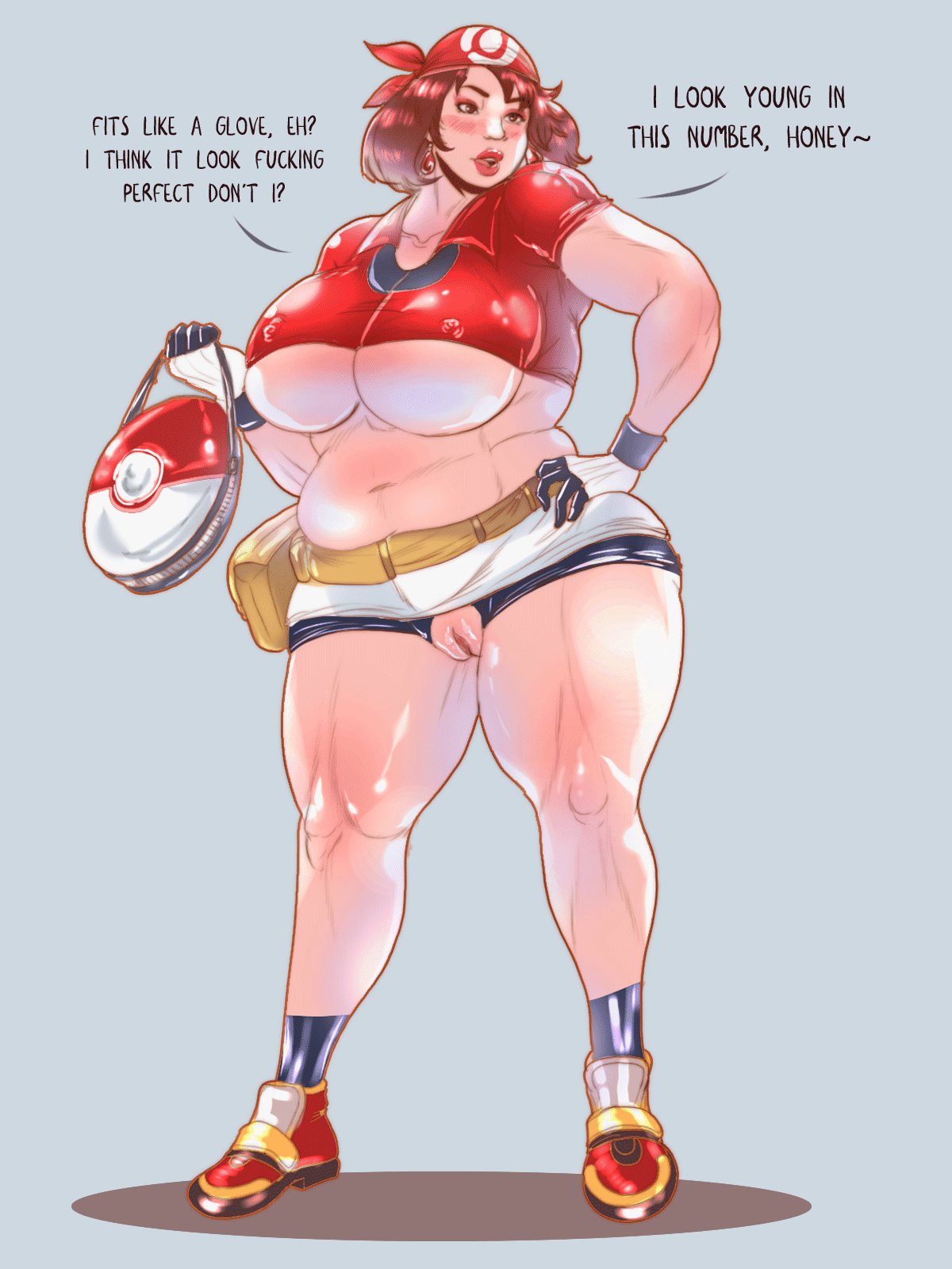 vogolsart:  May is very happy with how the old outfit suits her. And while it’s