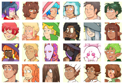 I’ve officially finished all of the busts for the game tonight! Though I’m sure a handfu