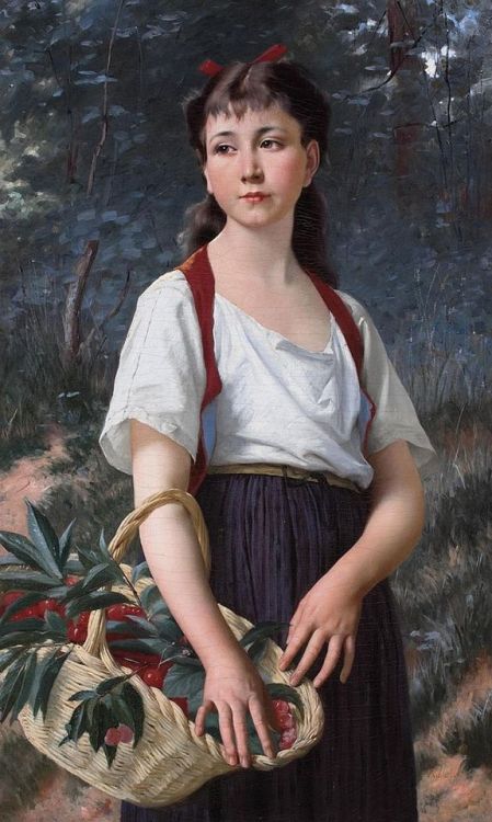 François-Alfred Delobbe“The Grape Picker”
