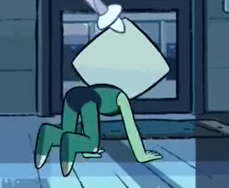 thesketcherlass:  After watching Catch and Release, I’ve come to realize something.  Peridot acts much more immature, when in a situation she’s not used to - she’s frightened, she’s aggressive, she loses her social skills. Some have interpreted