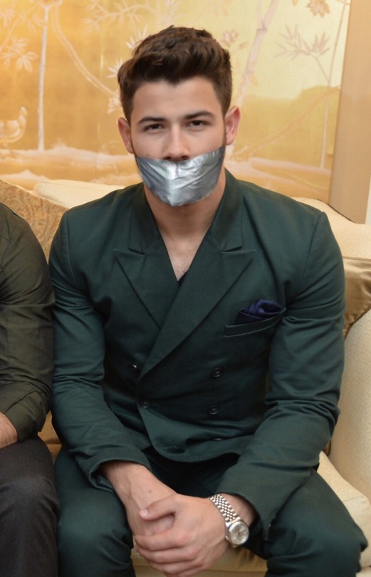 The Jonas Brothers Gagged