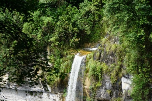 Kuelap Ruins + Yumbilla waterfall Yumbilla falls is the fifth/fourth/third highest waterfall in the 