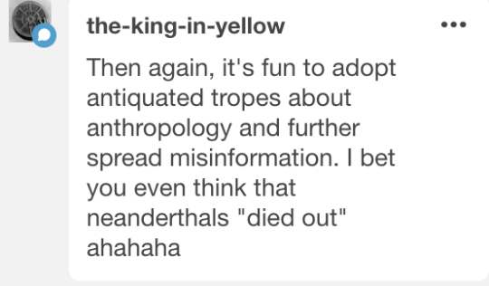 lynati: kaijutegu:  Really? You’re really going to say this?  First off: see this?  This is my masters’ degree in anthropology. I’d show you my BA, but it’s at my parents’ house. I’m three and a half years into a PhD in physical anthropology.