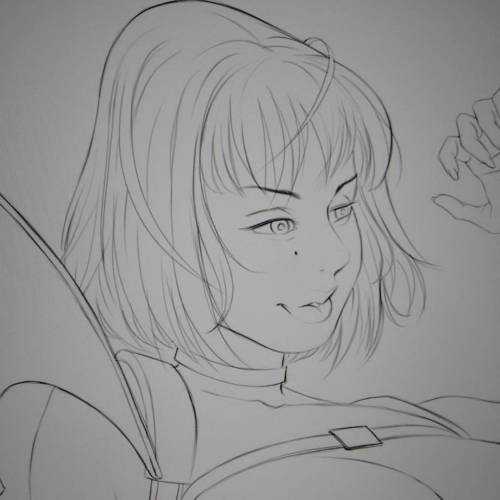 javiermtzspace:  #commission #wip #illustration  #javiermtz #artist