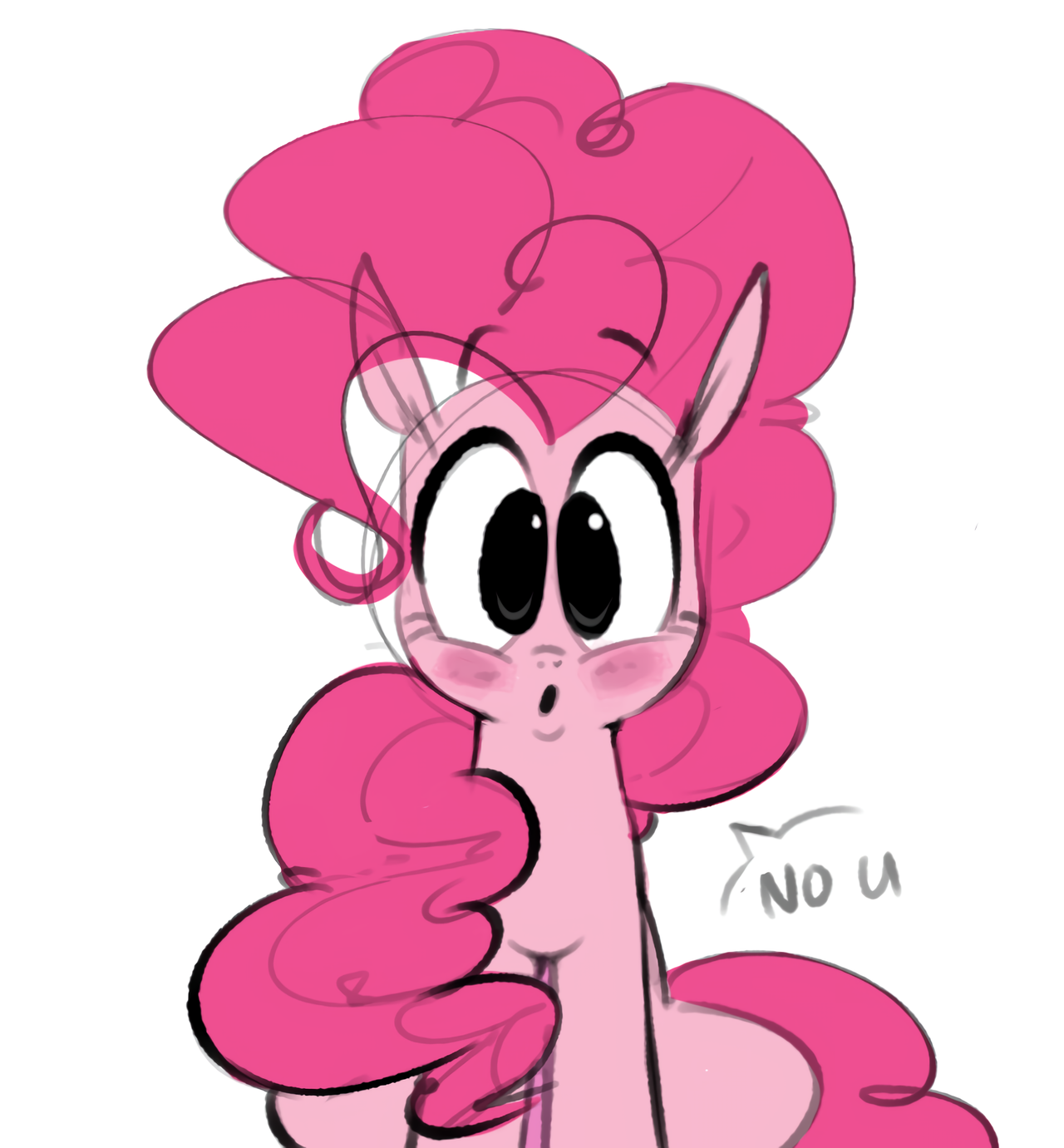 hattsie:pinkie delivers an important message. thank you pinkie